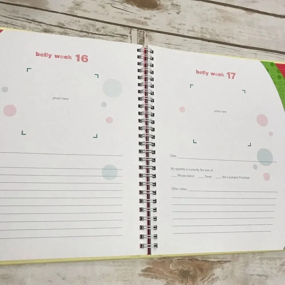 The Belly Book A Nine Month Pregnancy Journal‎ Scrapbook